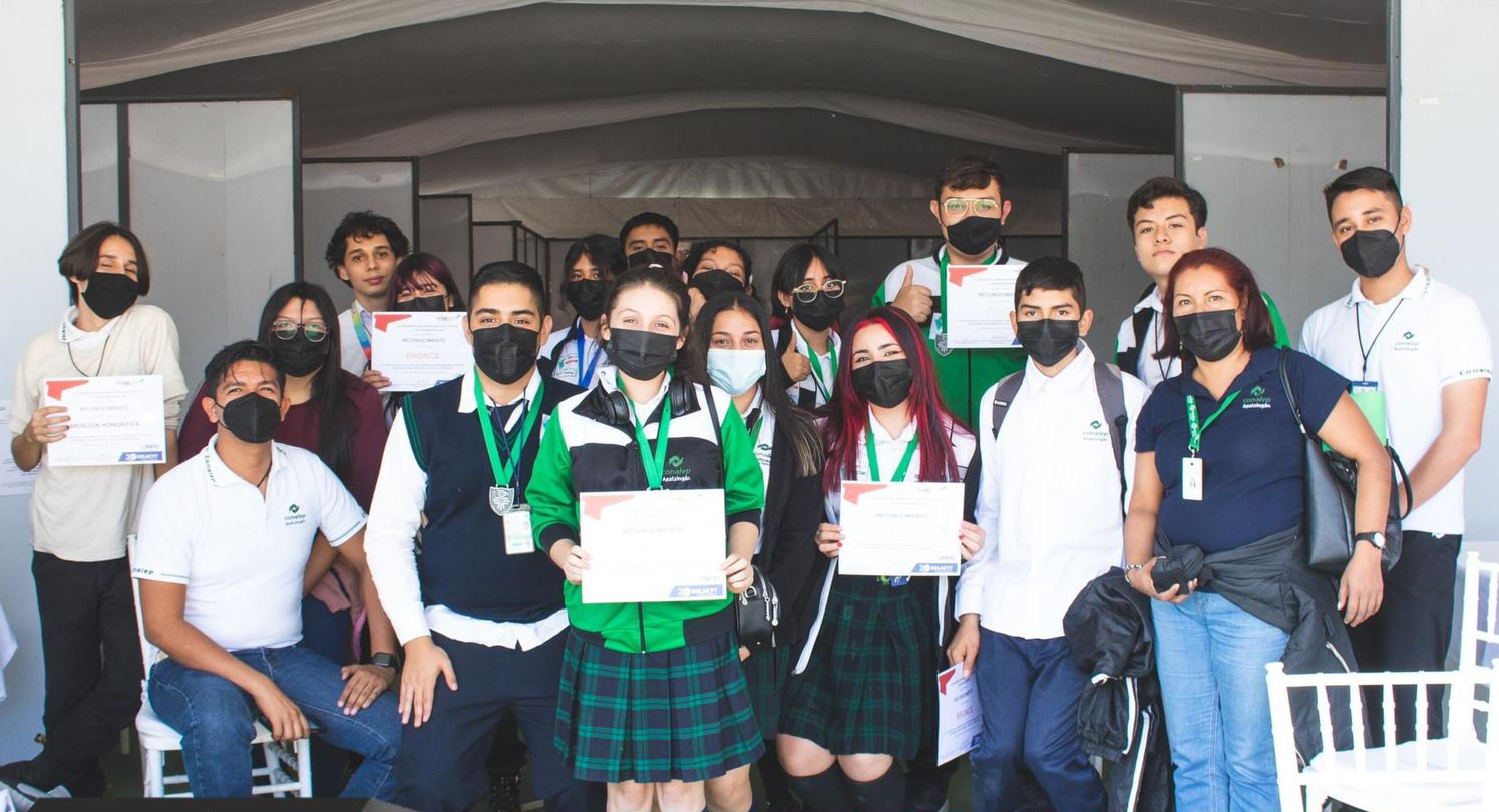 Estudiantes del CONALEP se destacan en concurso de Ciencia y Tecnología