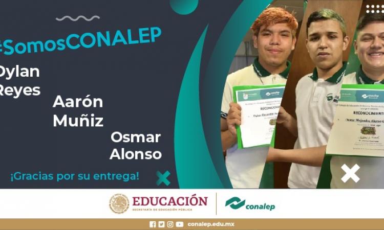 Estudiantes del CONALEP Nuevo León fueron premiados en el Concurso de Freestyle.