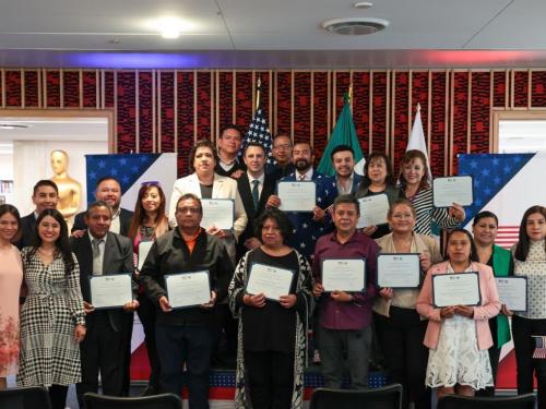 Docentes CONALEP-Embajada EUA